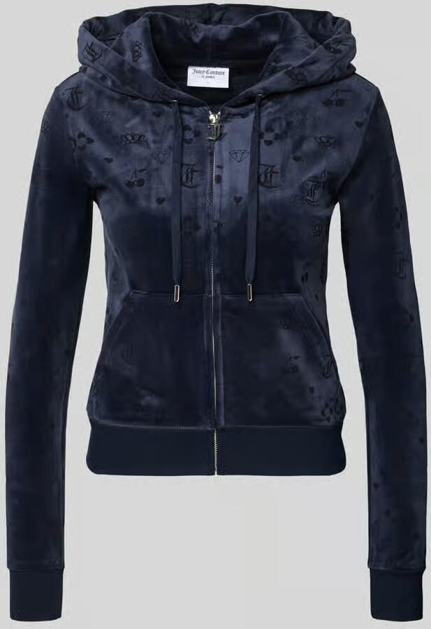Juicy Couture Sweatjack met capuchon model 'MONO MADISON' - Foto 2