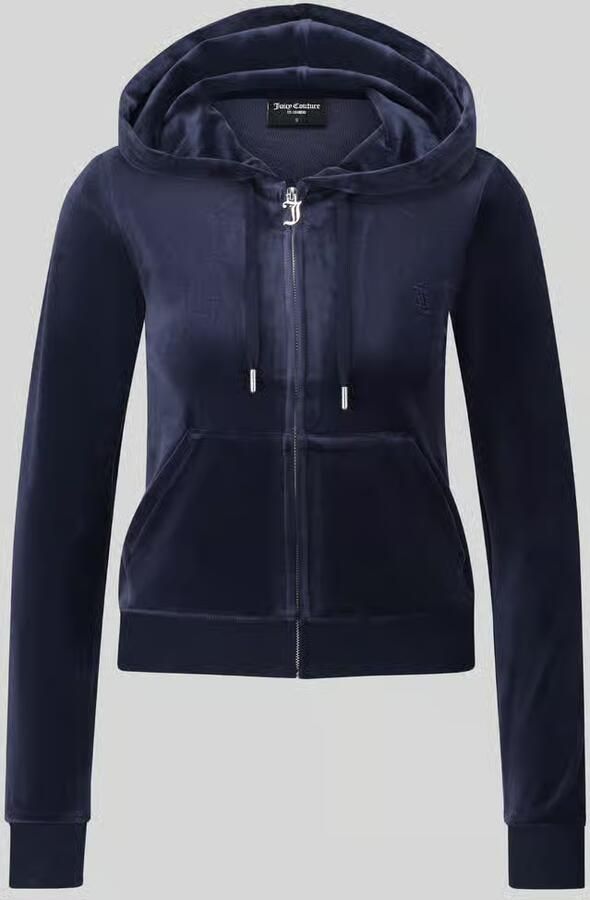Juicy Couture Sweatjack met fluweeloptiek
