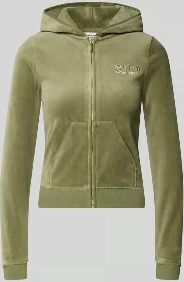 Juicy Couture Sweatjack met kangoeroezak model 'REBELLE ROBYN'