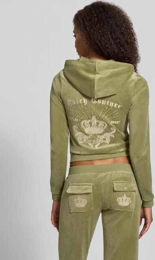 Juicy Couture Sweatjack met kangoeroezak model 'REBELLE ROBYN' - Foto 3