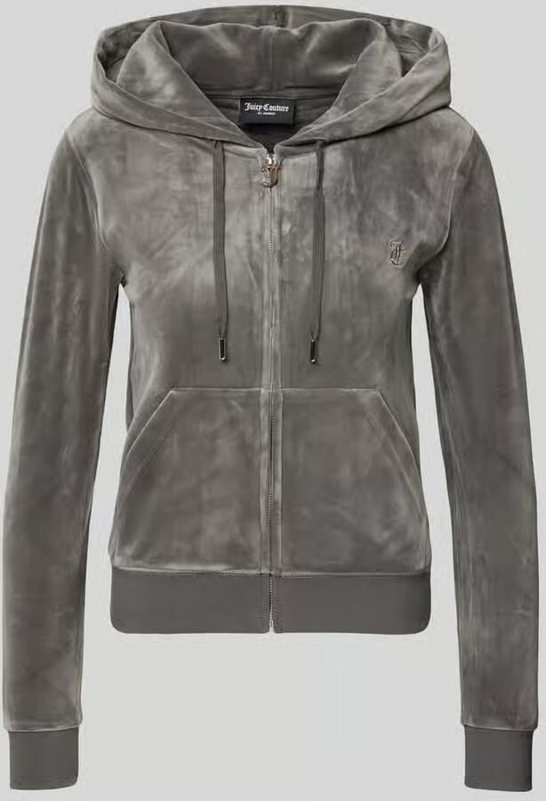Juicy Couture Sweatjack met labelstitching model 'ROBERTSON' - Foto 2