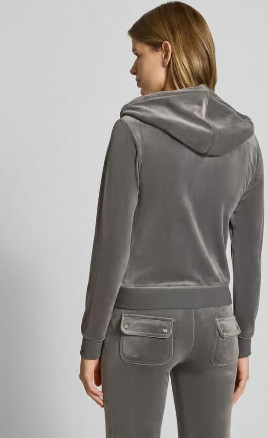 Juicy Couture Sweatjack met labelstitching model 'ROBERTSON' - Foto 3