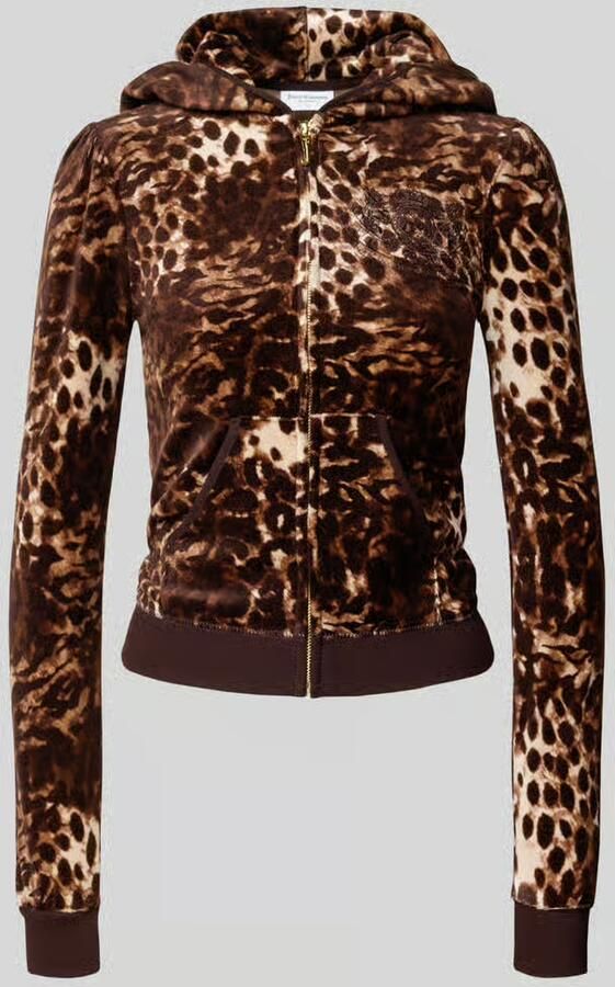 Juicy Couture Sweatjack van mix van katoen en viscose