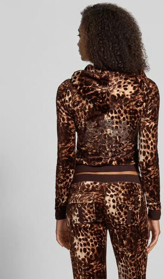 Juicy Couture Sweatjack van mix van katoen en viscose - Foto 3