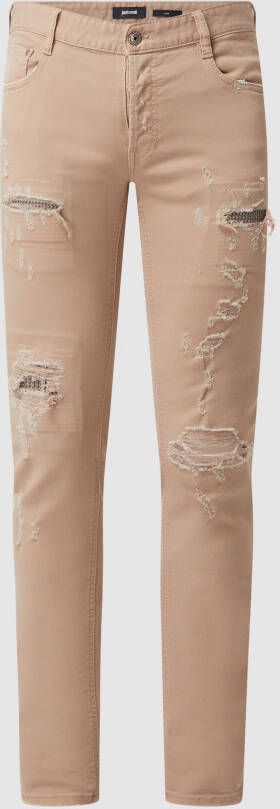 Just Cavalli Slim fit jeans met stretch