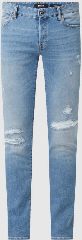 Just Cavalli Super slim fit jeans met stretch