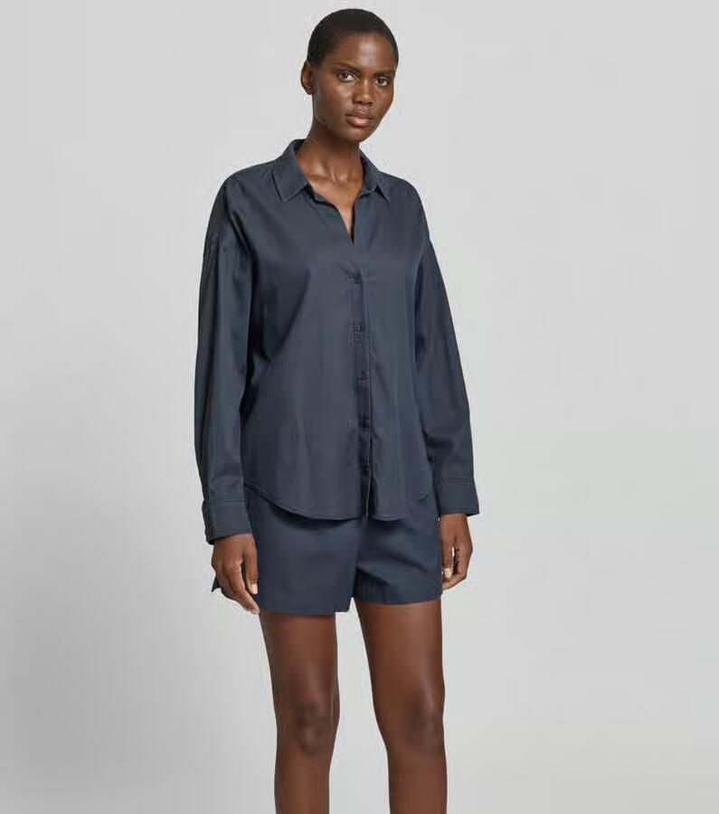 Juvia Overhemdblouse met lyocell - Foto 3