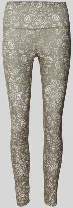 Juvia Legging met all-over paisleydessin