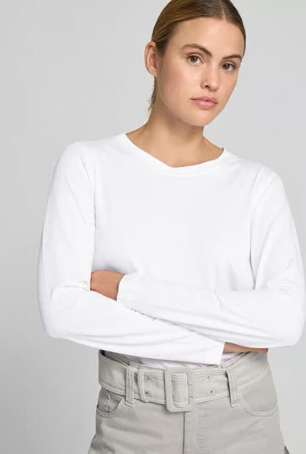 Juvia Shirt met lange mouwen met ronde hals