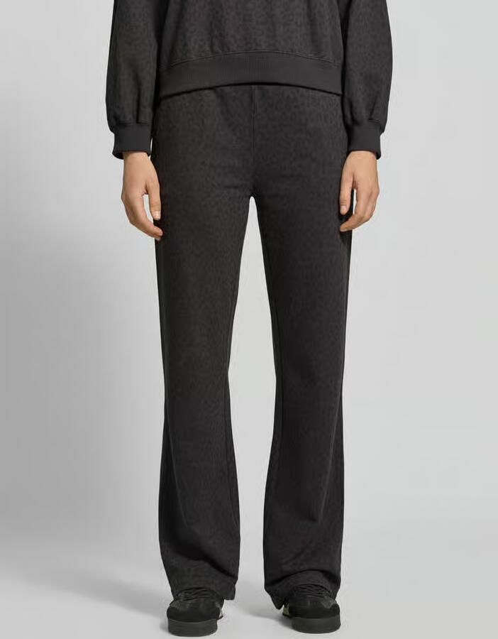 Juvia Wide leg sweatpants van katoenmix - Foto 3