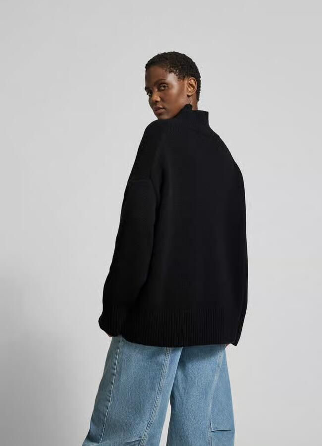 Juvia Oversized pullover met kasjmier - Foto 3