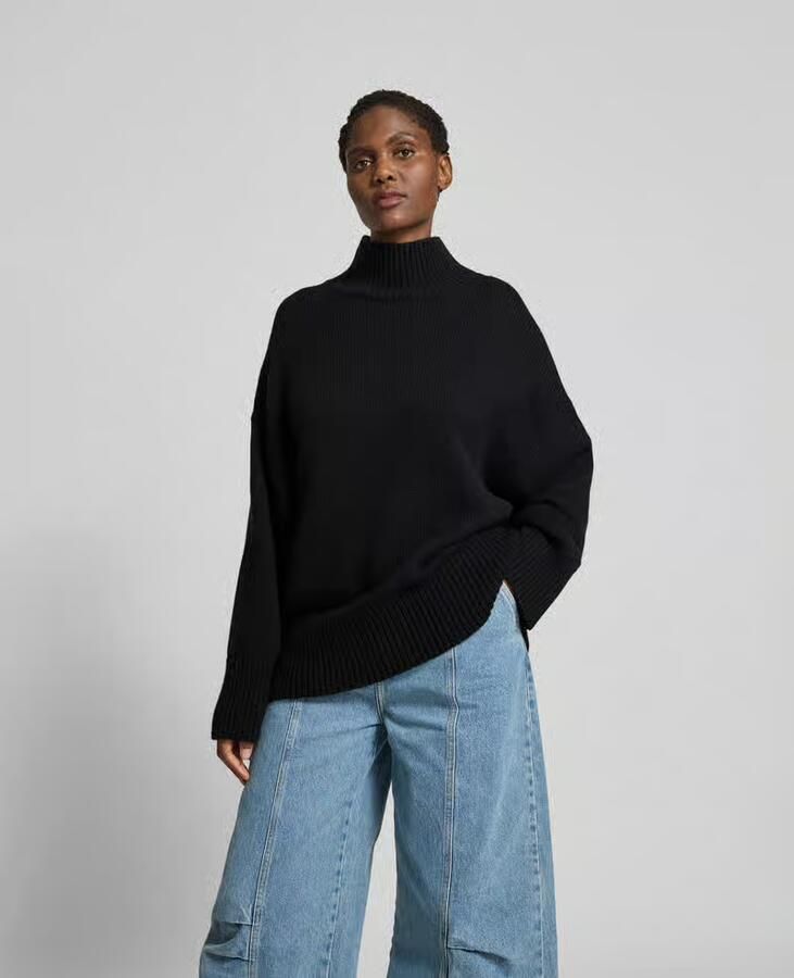 Juvia Oversized pullover met kasjmier - Foto 2