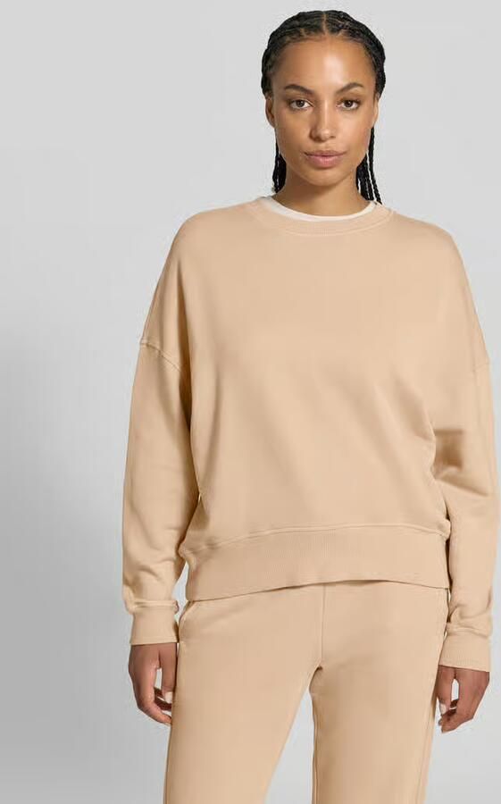 Juvia Oversized sweatshirt van katoenmix - Foto 3