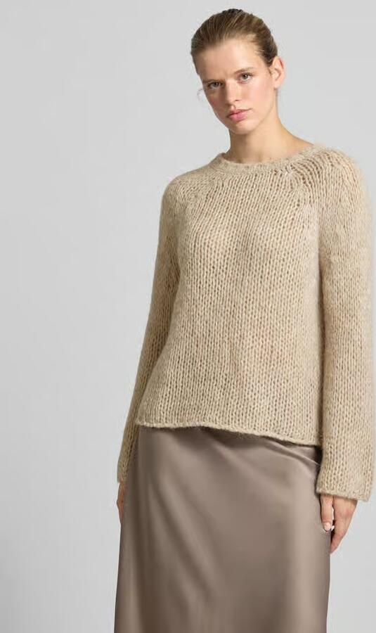 Juvia relaxed fit pullover met alpaca-aandeel - Foto 3