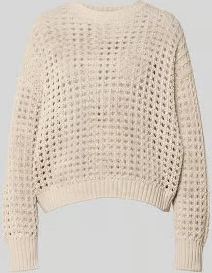 Juvia Relaxed fit pullover met gaatjesmotief - Foto 2
