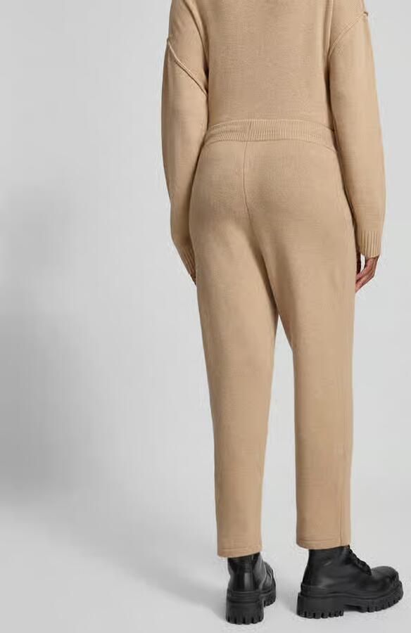 Juvia Relaxed fit sweatpants met kasjmier - Foto 2
