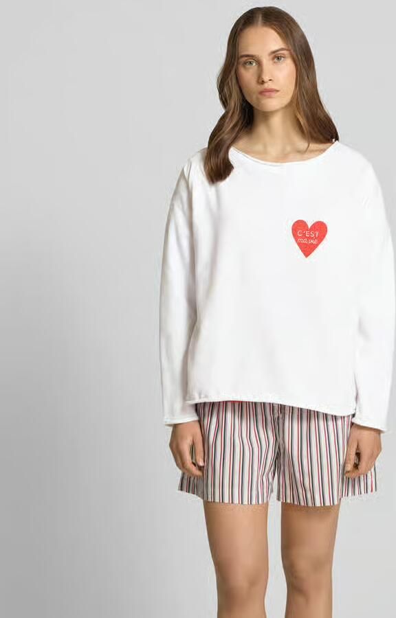 Juvia Shirt met lange mouwen en motiefprint - Foto 2