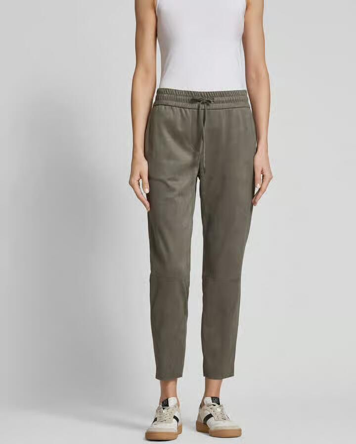 Juvia Stoffen broek van velours - Foto 3