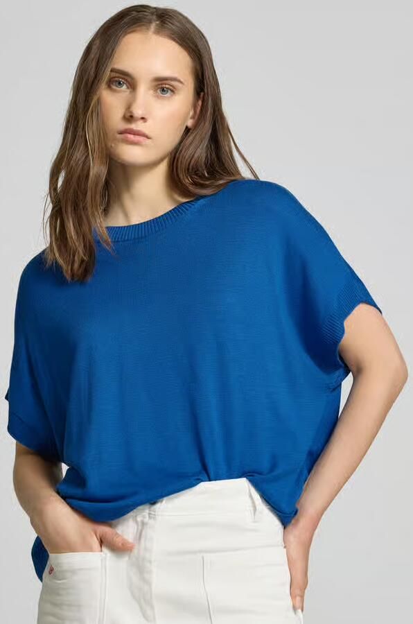 Juvia Sweatshirt in design met korte mouwen