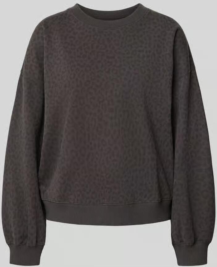Juvia oversized sweatshirt van katoenmix