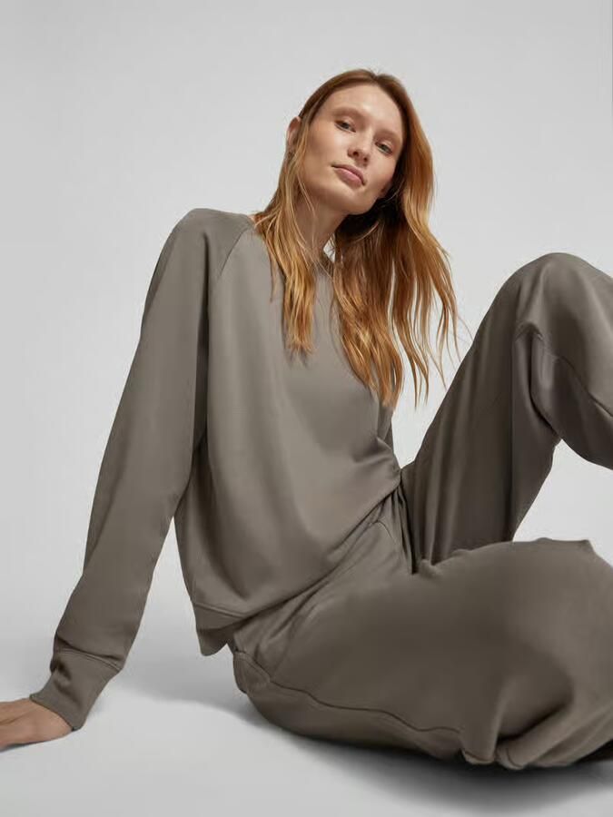 Juvia Sweatshirt met ribboorden