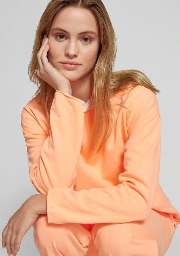 Juvia Sweatshirt met rolzoom