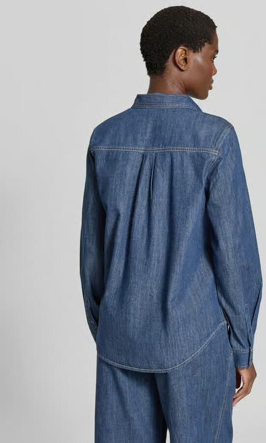 Juvia T-shirt met borstzak model 'DarkDenimShirt'