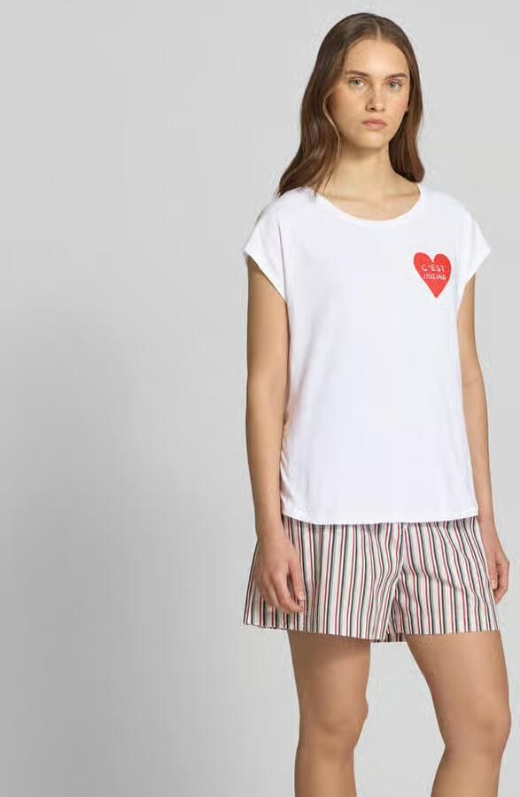 Juvia T-shirt met motiefprint - Foto 3