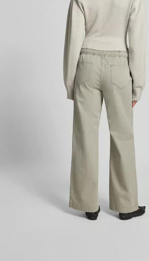 Juvia wide fit jeans met tunnelkoord - Foto 3