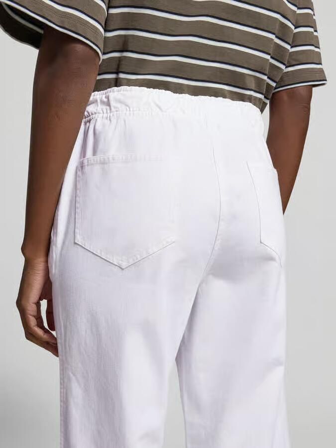 Juvia wide fit stoffen broek met steekzakken - Foto 3