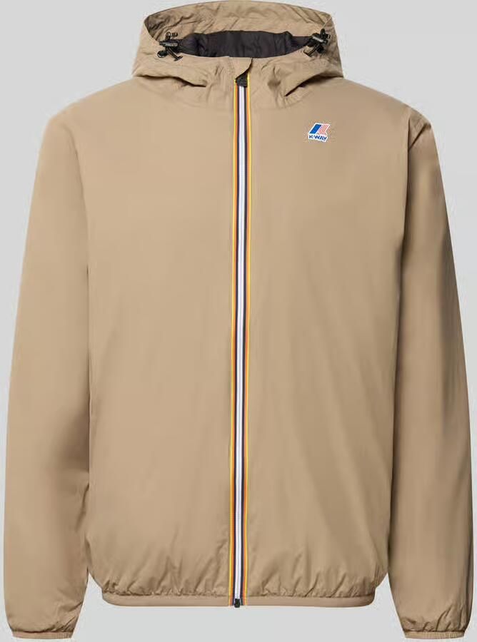 K-way Jas met logo en ritssluiting