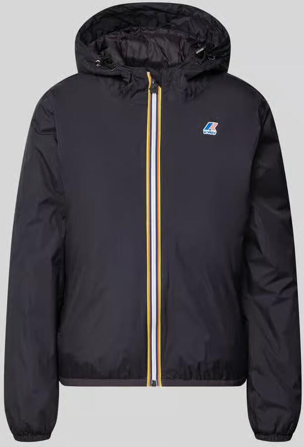 K-way Regular fit jack met logoprint model 'CLAUDETTE'