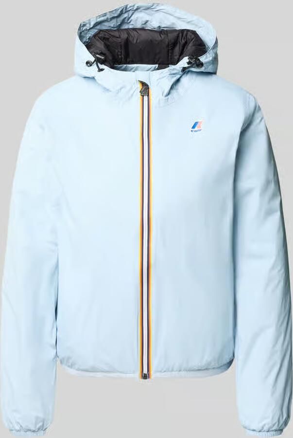 K-way Regular fit jack met logoprint model 'CLAUDETTE'