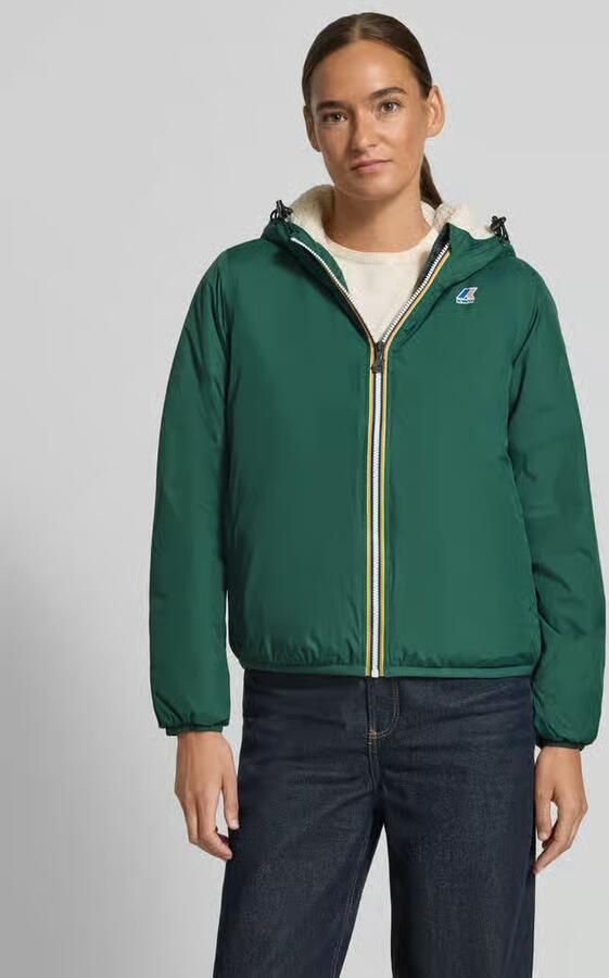 K-way Regular fit jack met logoprint model 'CLAUDETTE' - Foto 3