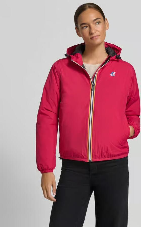 K-way Regular fit jack met logoprint model 'CLAUDETTE' - Foto 2