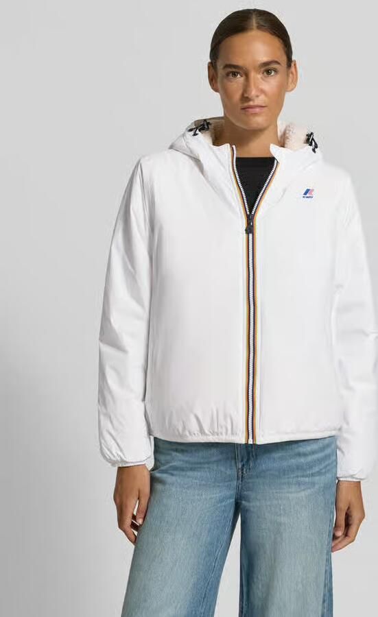 K-way Regular fit jack met logoprint model 'CLAUDETTE' - Foto 3