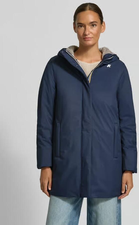K-way Regular fit lange jas met logo-applicatie model 'SOPHIE' - Foto 2