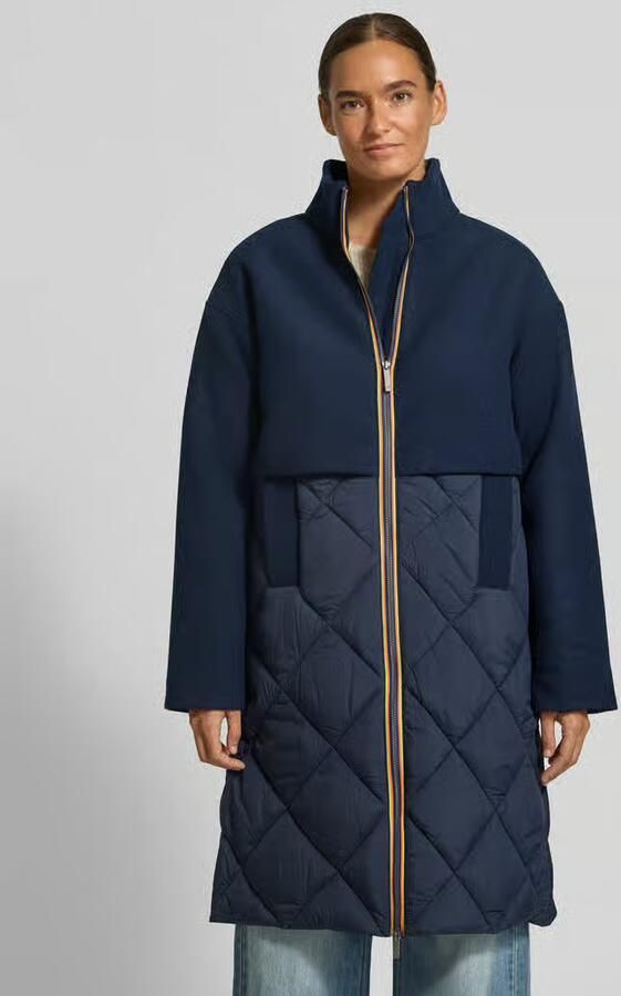 K-way Regular fit lange jas van wolmix model 'MINDY' - Foto 2