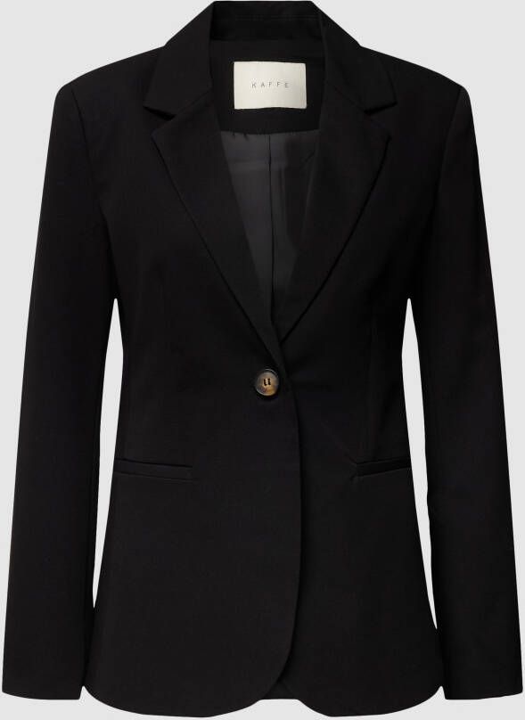 Kaffe Blazer met gestileerde strookzakken