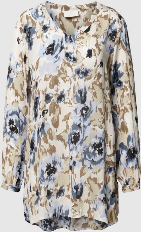 Kaffe Blouse met bloemenmotief model 'Amber'