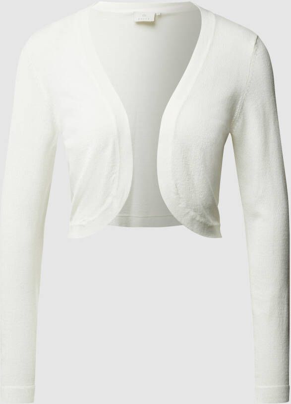 Kaffe Bolero Strik 500020 Chalk White Dames