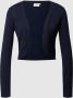 Kaffe Midnight Marine Bolero Sweater Blue Dames - Thumbnail 1