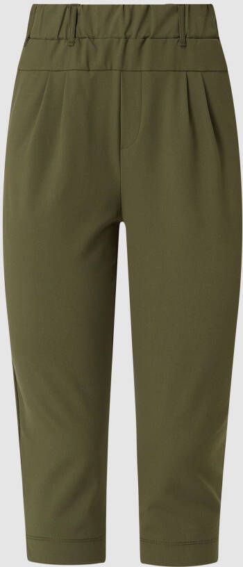 Kaffe Capribroek met bandplooien model 'Jillian'