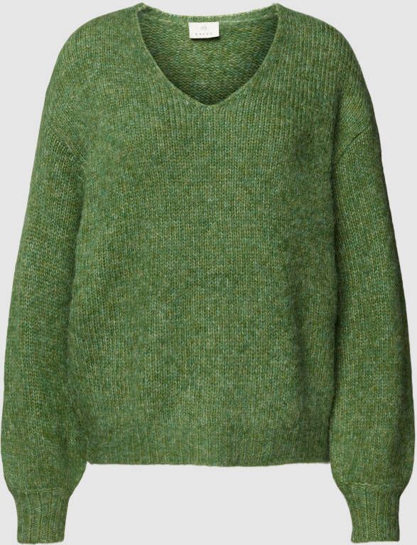 Kaffe Gebreide pullover met V-hals model 'Sarla'