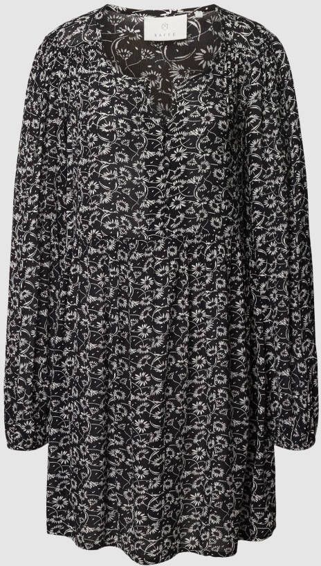 Kaffe Jurk met bloemenmotief model 'Riana'