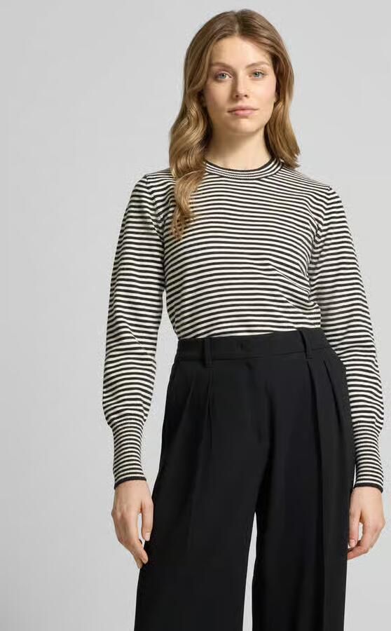 Kaffe Gebreide pullover met ronde hals model 'KAnala' - Foto 4
