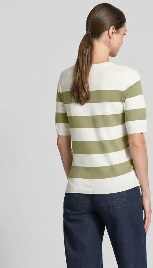 Kaffe Regular fit gebreid shirt met 1 2-mouwen model 'Mala' - Foto 3