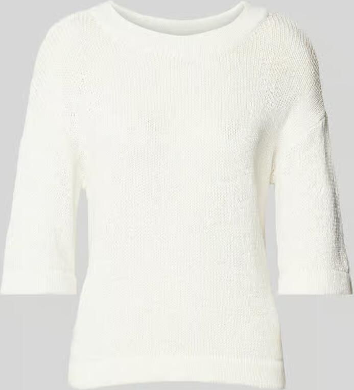 Kaffe Regular fit gebreide pullover met ronde hals - Foto 4