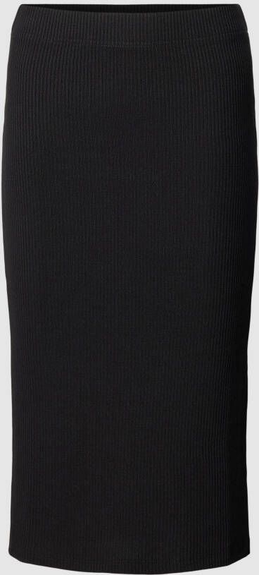 Kaffe Kokerrok in riblook model 'Elvira'