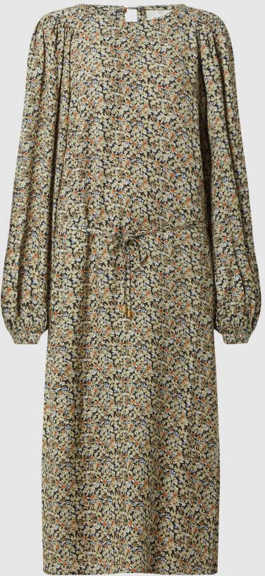 Kaffe Midi-jurk van viscose model 'Kaeita'